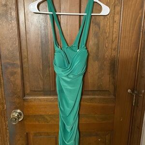 Elegant Green Dress Ella + Cathy Homecoming Formal size medium